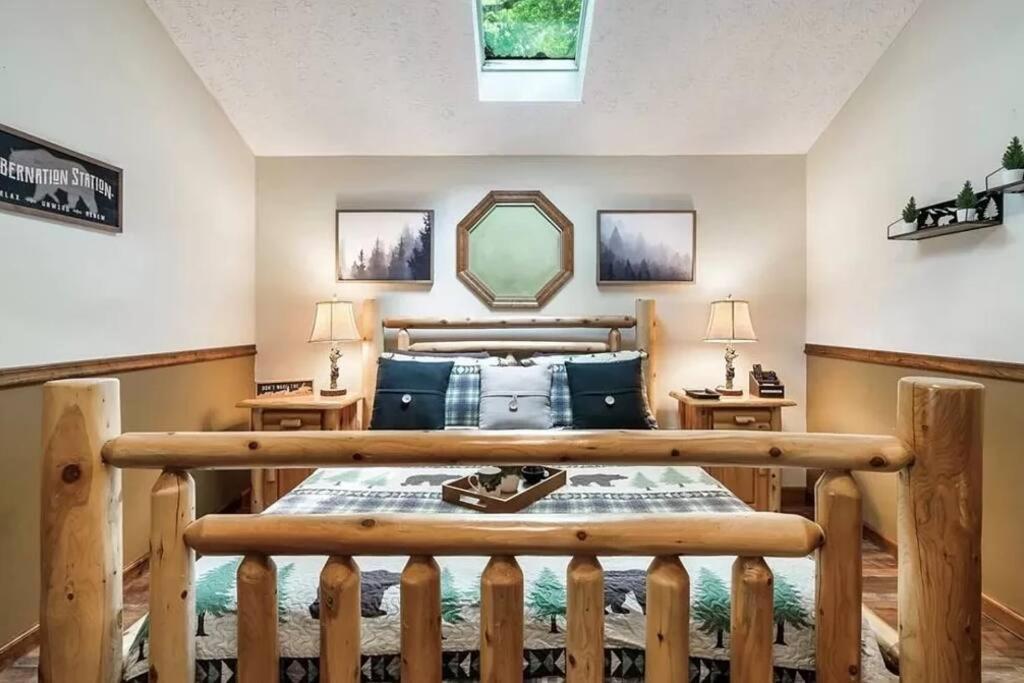 Вилла Beary Peaceful Smokies Retreat: Hot-Tub & Pools Пиджен-Фордж Экстерьер фото